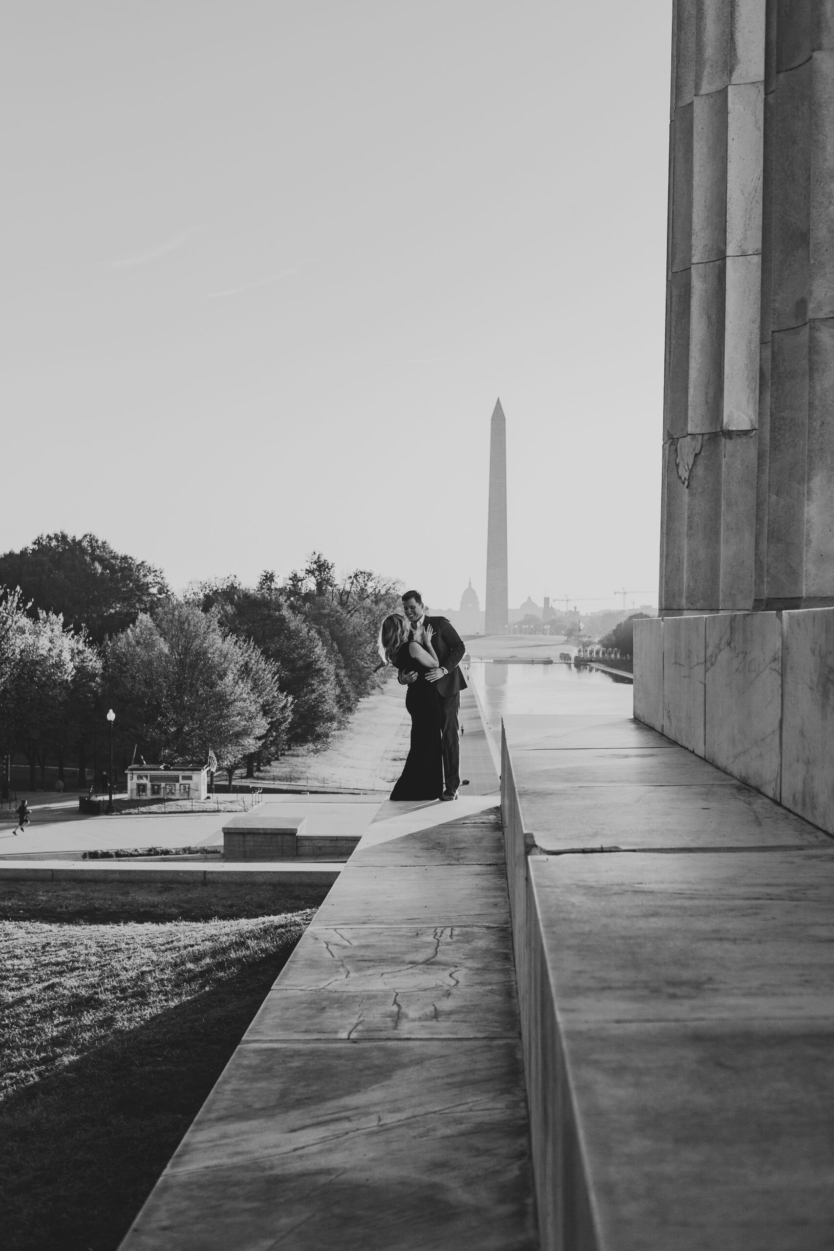 iconic dc engagement session