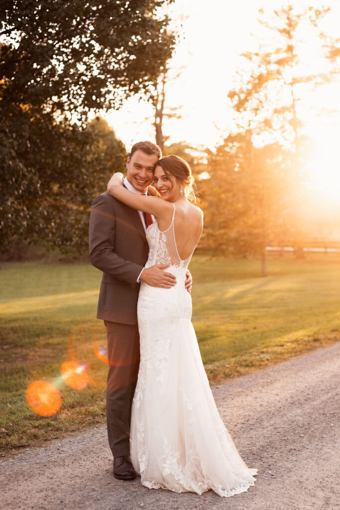 sylvanside farm wedding in fall 